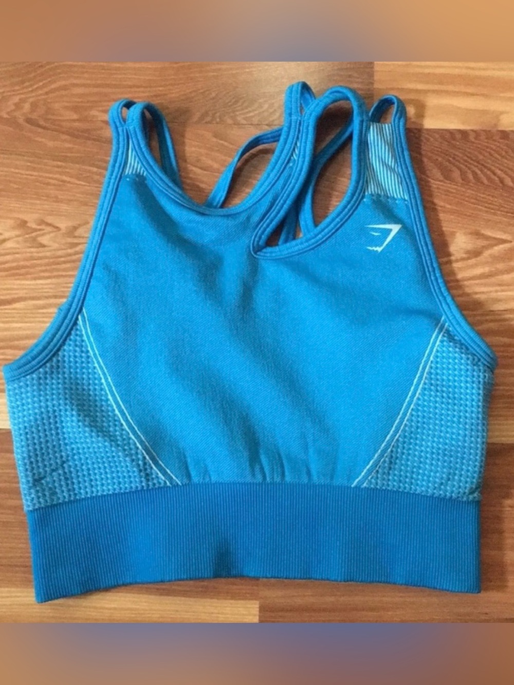 Gymshark Blue Sports Bra Like New